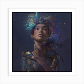 Asian Woman Art Print