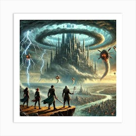 Rise Of The Skyward Dominion Art Print