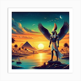 Horus Grandeur Art Print