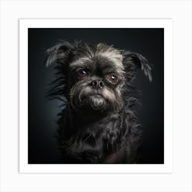 Portrait Of A Dog 20 Art Print