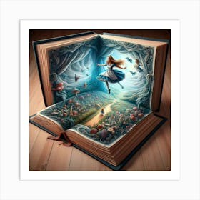 Alice In Wonderland 19 Art Print