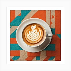 Latte Art 31 Art Print