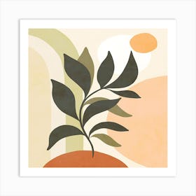 Plant In A Pot Art Print