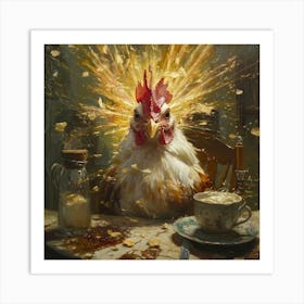 Rooster Art Print