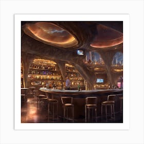 Star Wars Bar Art Print