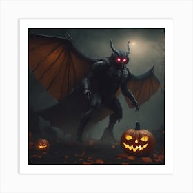 Mothman Art Print