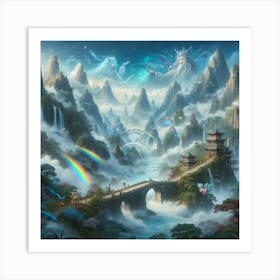 Chinese Landscape 2 Art Print