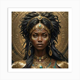 Egyptian Woman 3 Art Print