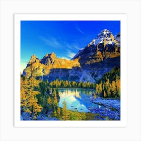 Autumn In The Mountains Art Print