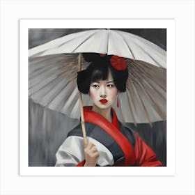 Geisha 1 Art Print