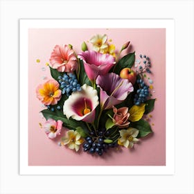 Bouquet Of Flowers 19 Art Print