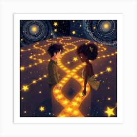 Starry Night 14 Art Print