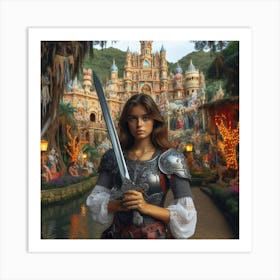 Disney Princess5 Art Print