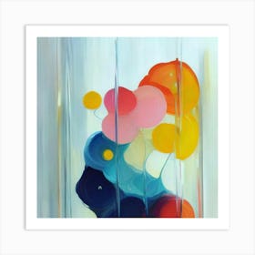 Abstract painting art 48 Art Print