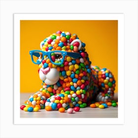 Candy Animal Art Print