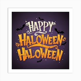 Happy Halloween Art Print