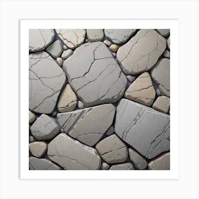 Stone Wall 13 Art Print