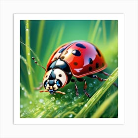 Ladybug Art Print