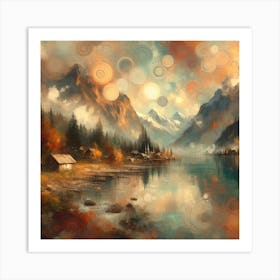 Abstract Horizons 10 Art Print