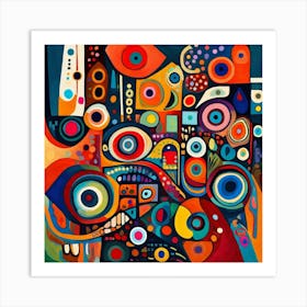 Abstract Painting 4 Art Print