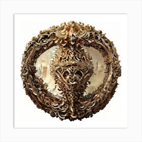 Ornate Sculpture Art Print