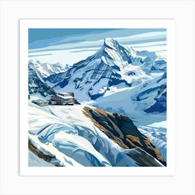 Swiss Alps 4 Art Print