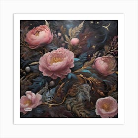 Peonies 9 Art Print