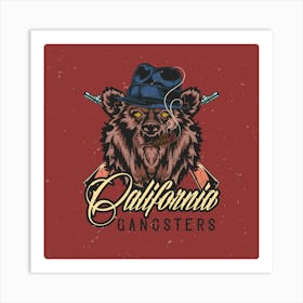 California Gangsters 1 Art Print