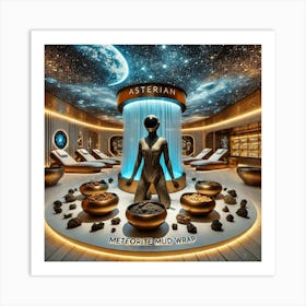 A Futuristic Spa Treatment Called Meteorite Mud Wr Art Print