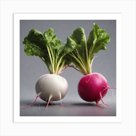 Radishes 63 Art Print