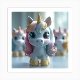 Unicorns 2 Art Print