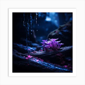 Nature in another galaxy V3 Art Print