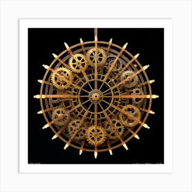 Clockwork Gears Art Print