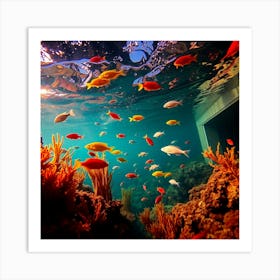 Underwater Coral Reef 5 Póster