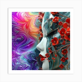 Psychedelic Art Art Print