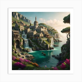 Coastal Haven Art Print