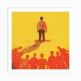 Poster For The Movie Zombies Art Print