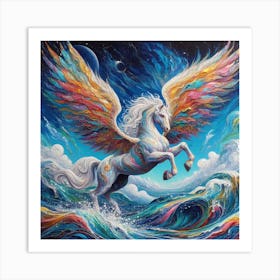 Pegasus 6 Art Print