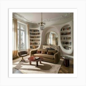 Paris Living Room 1 Art Print