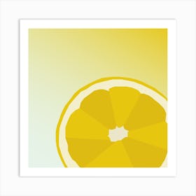 Lemon Art Print