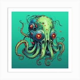 Octopus 4 Art Print