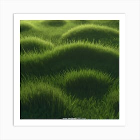 Grass Field 17 Art Print