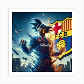 Barcelona Fc canvas🖼️❤️ Art Print