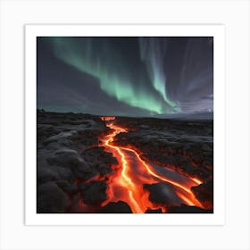 Aurora Borealis 200 Art Print