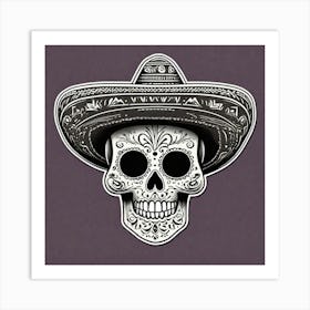 Sugar Skull 13 Art Print