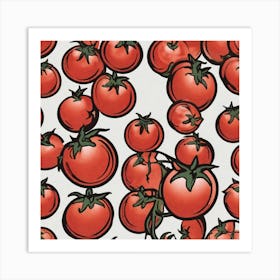 Red Tomatoes 11 Art Print