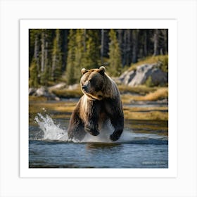 Grizzly Bear 5 Art Print