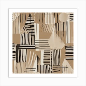 Abstract Pattern 1 Art Print