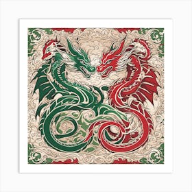 Dragons Art Print