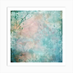 Grunge Background Art Print